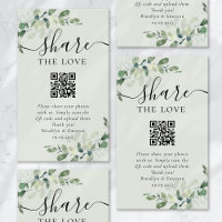 Wedding Photo Sharing Request QR Code