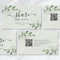 Wedding Photo Sharing Request QR Code