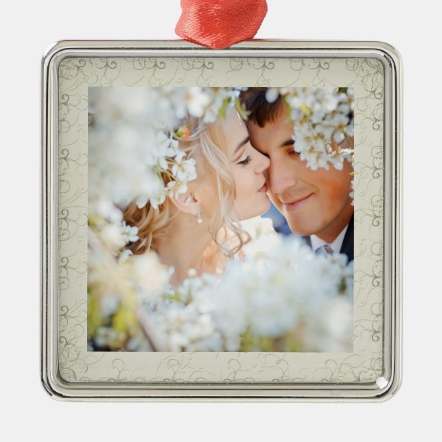 Wedding Photo - SRF Metal Tree Decoration (Front)