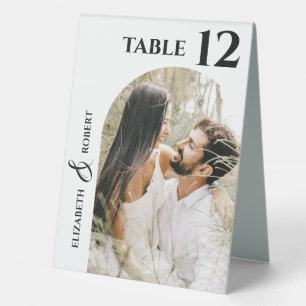 Wedding Photo Table Number