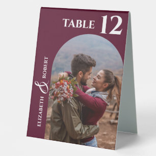 Wedding Photo Table Number