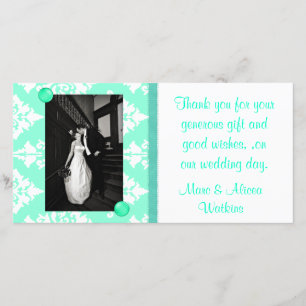 Wedding Photo Thank You Card