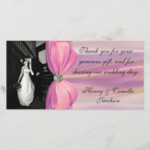 Wedding Photo Thank You Card