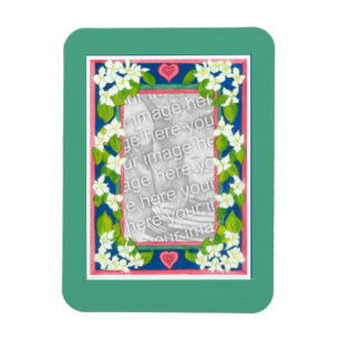 Wedding Photo Upload Fridge Magnet