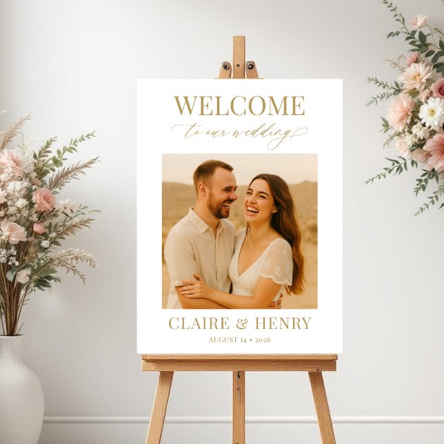 Wedding Photo Welcome Sign (Creator Uploaded)
