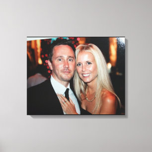 Wedding Photo Wrapped Canvas
