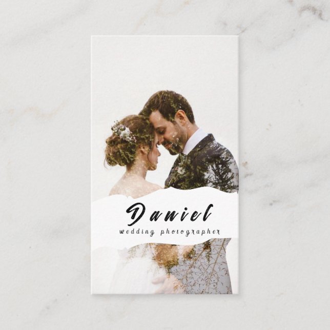Wedding Photographer Business Card (Front)