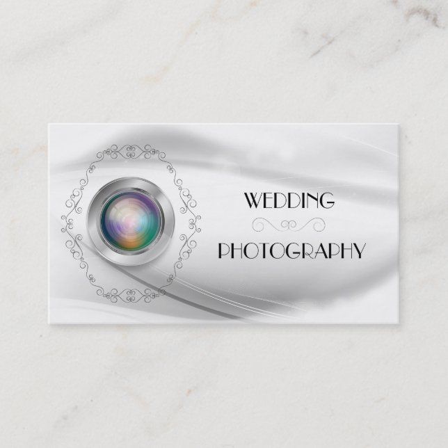 Wedding Photographer Business Card (Front)