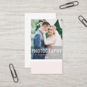 wedding photographer Business Card