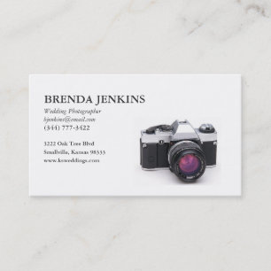 Wedding Photographer Business Card... - Customised Card