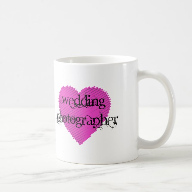 Wedding Photographer Coffee Mug (Right)