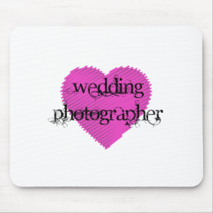 Wedding Photographer Mouse Mat