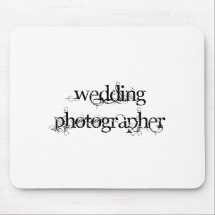 Wedding Photographer Mouse Mat