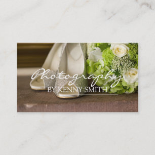 Wedding Photographer Photography Camera Portrait Business Card