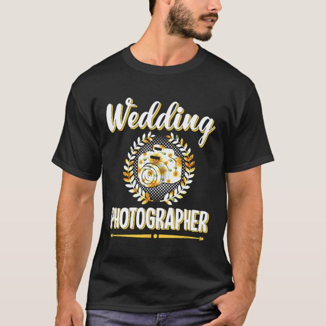 Wedding Photographer tee Freelance photographers P (Front)