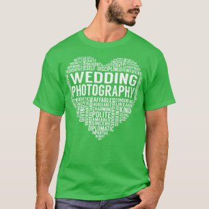 Wedding Photography Heart T-Shirt