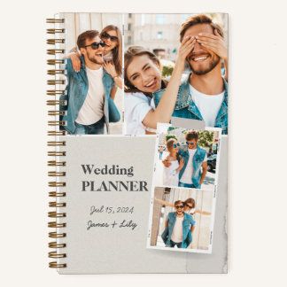 Wedding  photos planner notebook