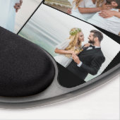 Wedding Picture 4 Photo Collage Gel Mouse Mat (Right Side)