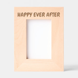 WEDDING PICTURE FRAME HAPPY EVER AFTER