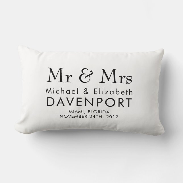Wedding Pillow Template (Front)