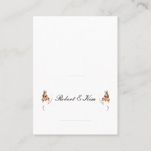 Wedding Place Card 2 1/2 x 3 1/2