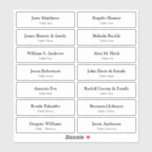 Wedding Place Card Guest Names Table Number  Stick<br><div class="desc">Easy to personalise,  names and table numbers / individual wedding place card table numbers and names.</div>