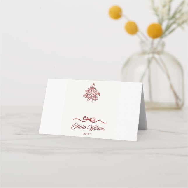 Wedding Place Cards Collection (Front)