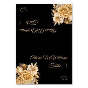 Wedding Place cards-Pork Icon-Neutral Bouquet Table Number