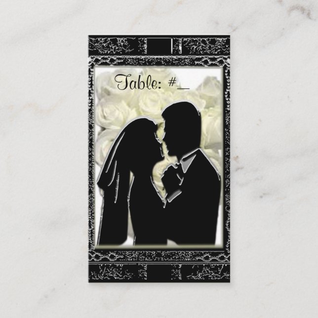 Wedding Place Cards Template (Front)