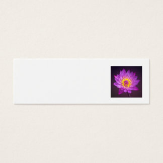 Wedding Place Name Card - lotus flower