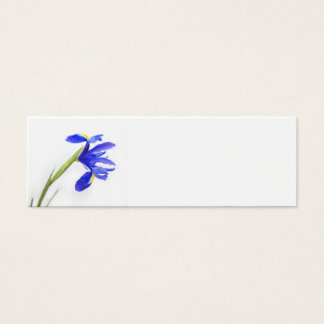 Wedding Place Name Card - purple iris flower