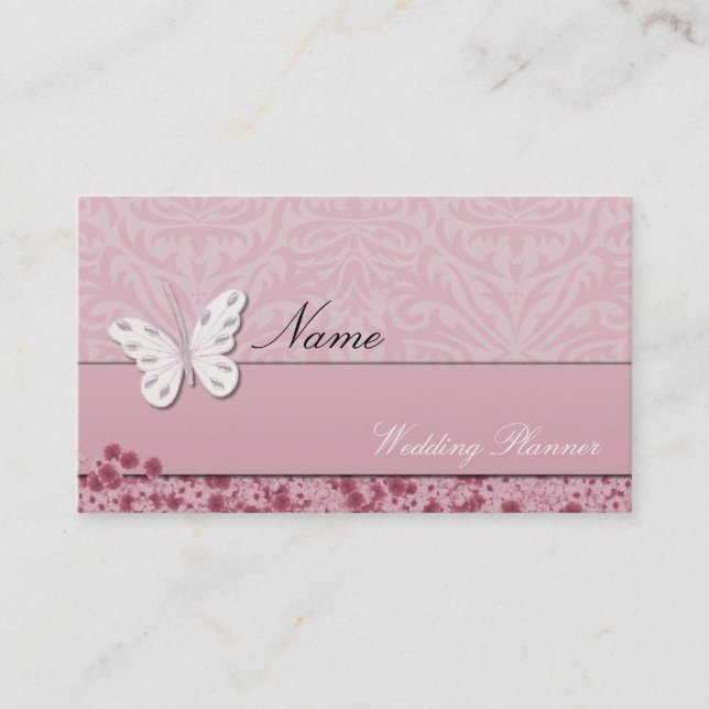 Wedding Planner Business Card (Front)