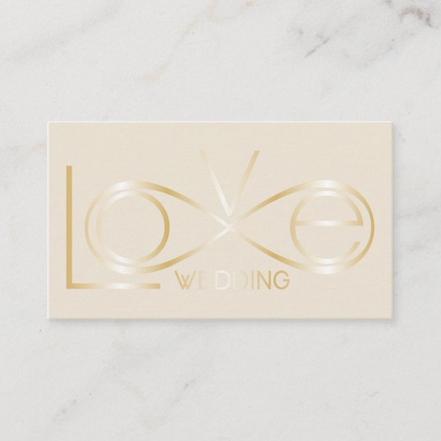 Wedding planner business card (Front)