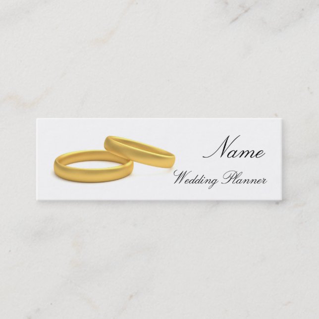 Wedding Planner Business Card (Front)