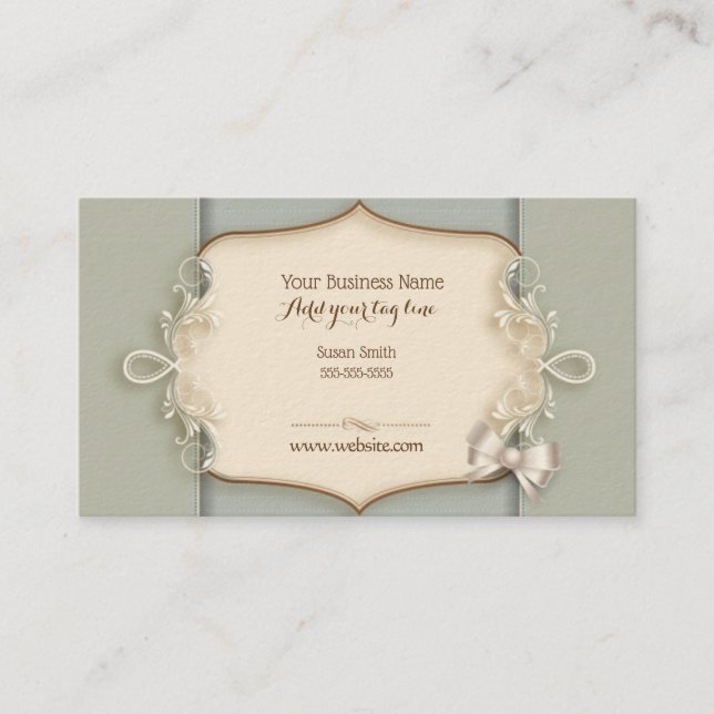 Wedding Planner Business Card (Front)