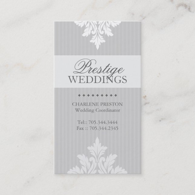WEDDING PLANNER BUSINESS CARD (Front)
