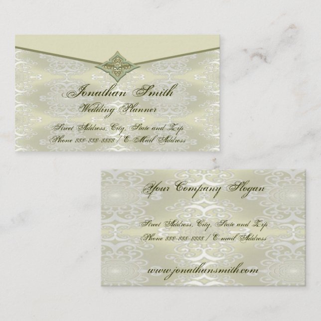 Wedding Planner Business Card (Front/Back)