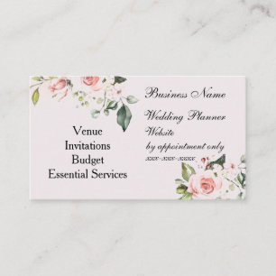 “Wedding Planner” Business Card