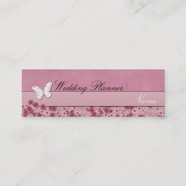 Wedding Planner Business Card (Front)