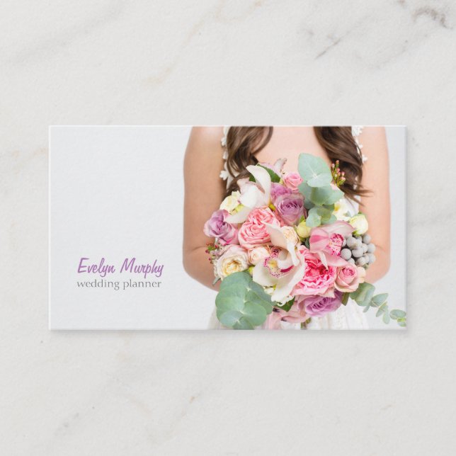 Wedding Planner Business Cards (Front)