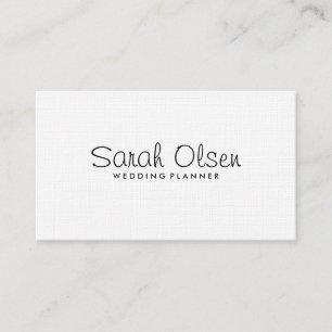 Wedding Planner - Business Cards