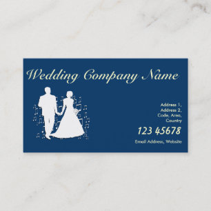 Wedding Planner Business Theme Collection Card