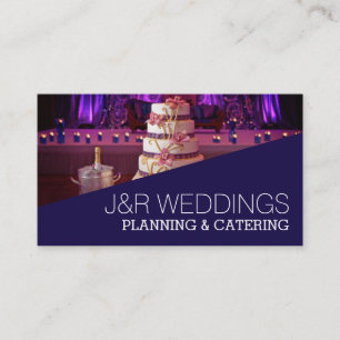 Wedding Planner, Catering, Food, Restaurant, Business Card