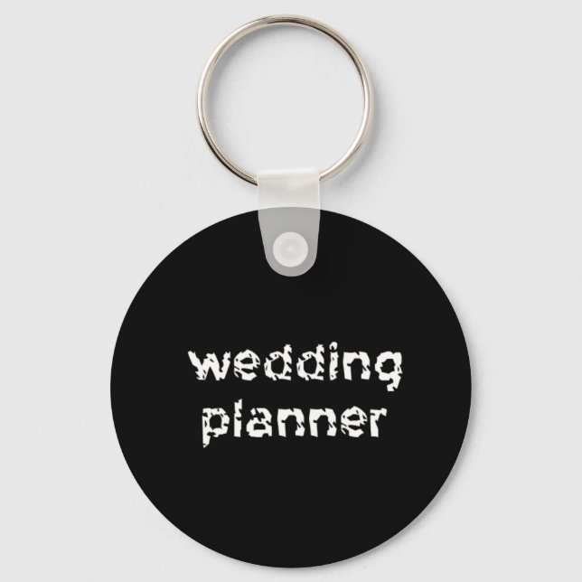 Wedding Planner Key Ring (Front)