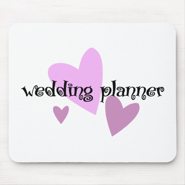 Wedding Planner Mouse Mat (Front)