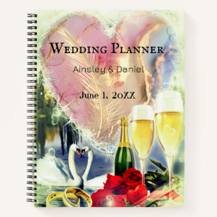 Wedding Planner Personalised Spiral Notebook