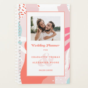 Wedding Planner Photo Modern Geometric Pattern