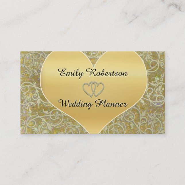 Wedding Planner, Photographer, etc. Business Card (Front)