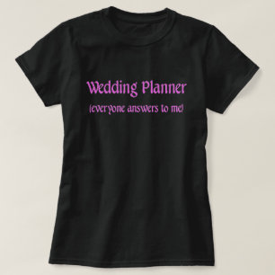 Wedding Planner T-Shirt