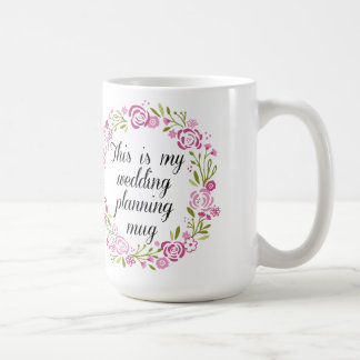 wedding planning coffee mug